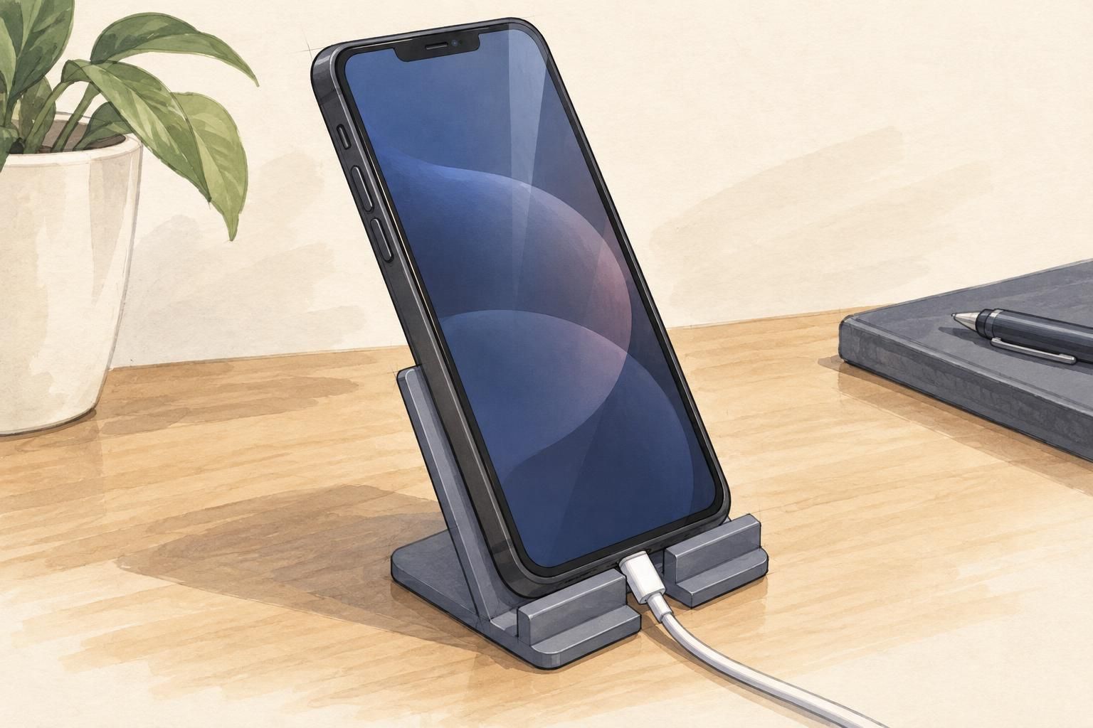 Phone cradle