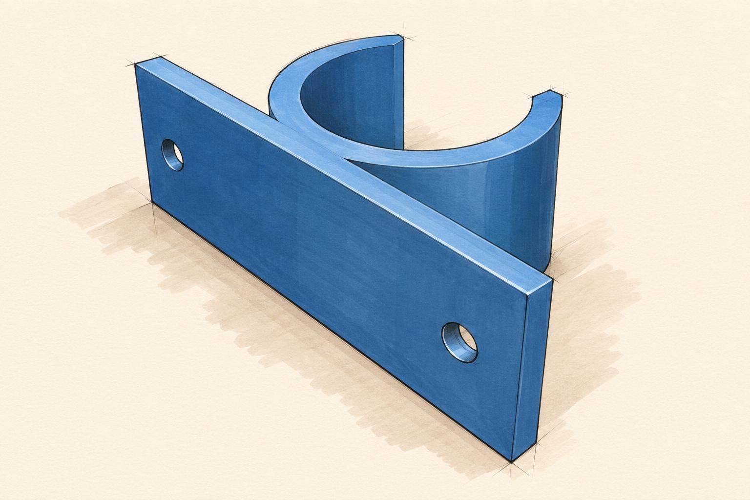 Paddle Holder Clip