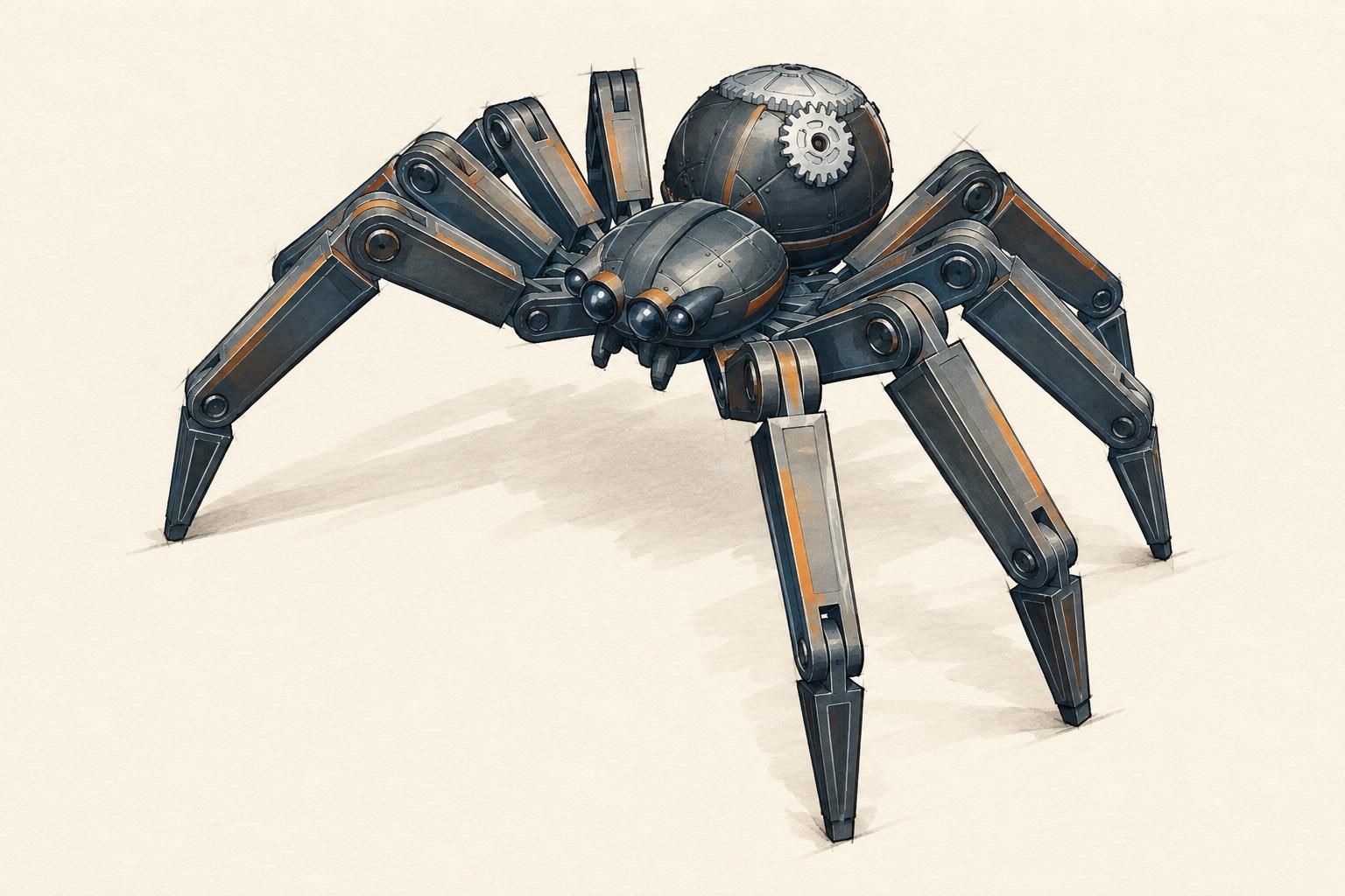 Steampunk Spider