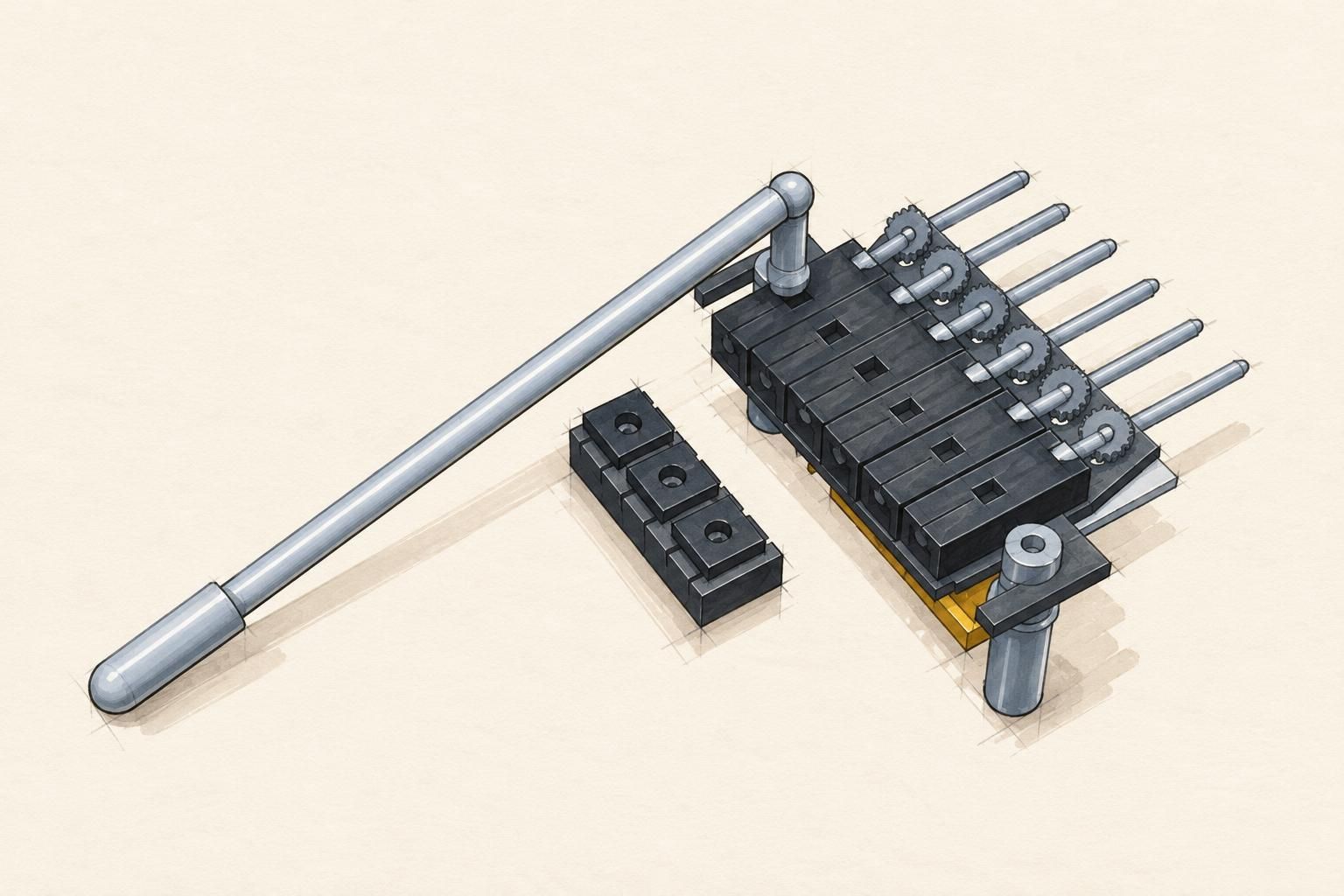 Floyd Rose Tremolo System
