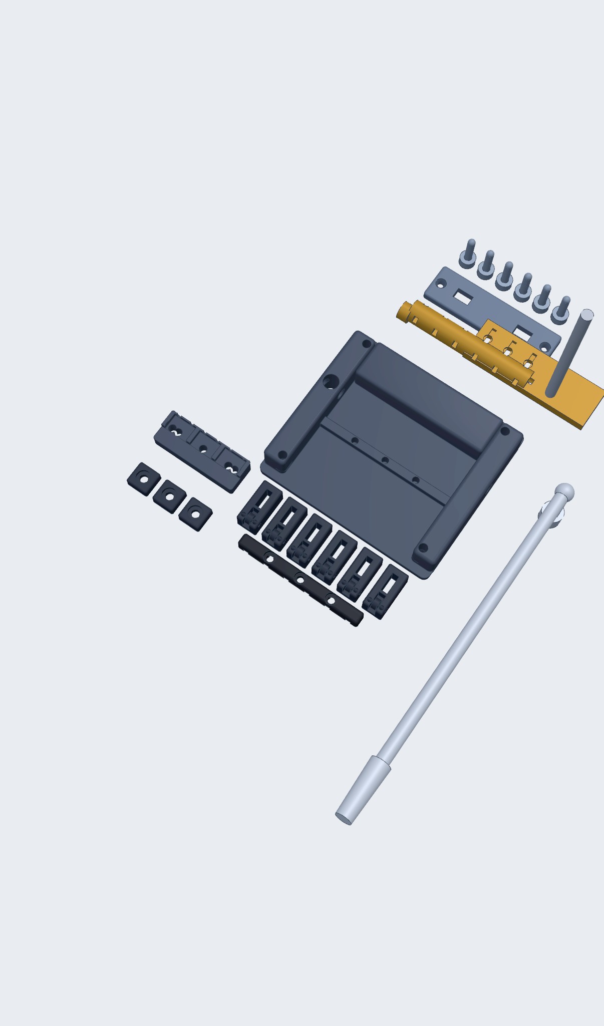Washburn Wonderbar Tremolo System (ZIP STL Kit) — image 2