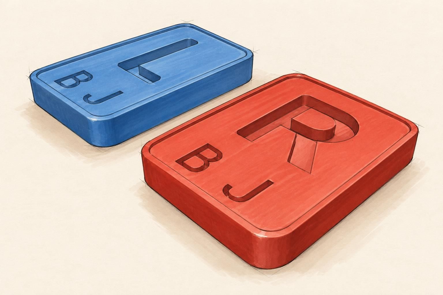 Radiology Markers (Left & Right - BJ)