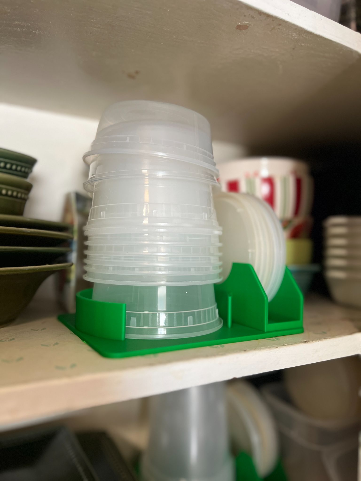 Deli Container & Lid Organizer — Mini