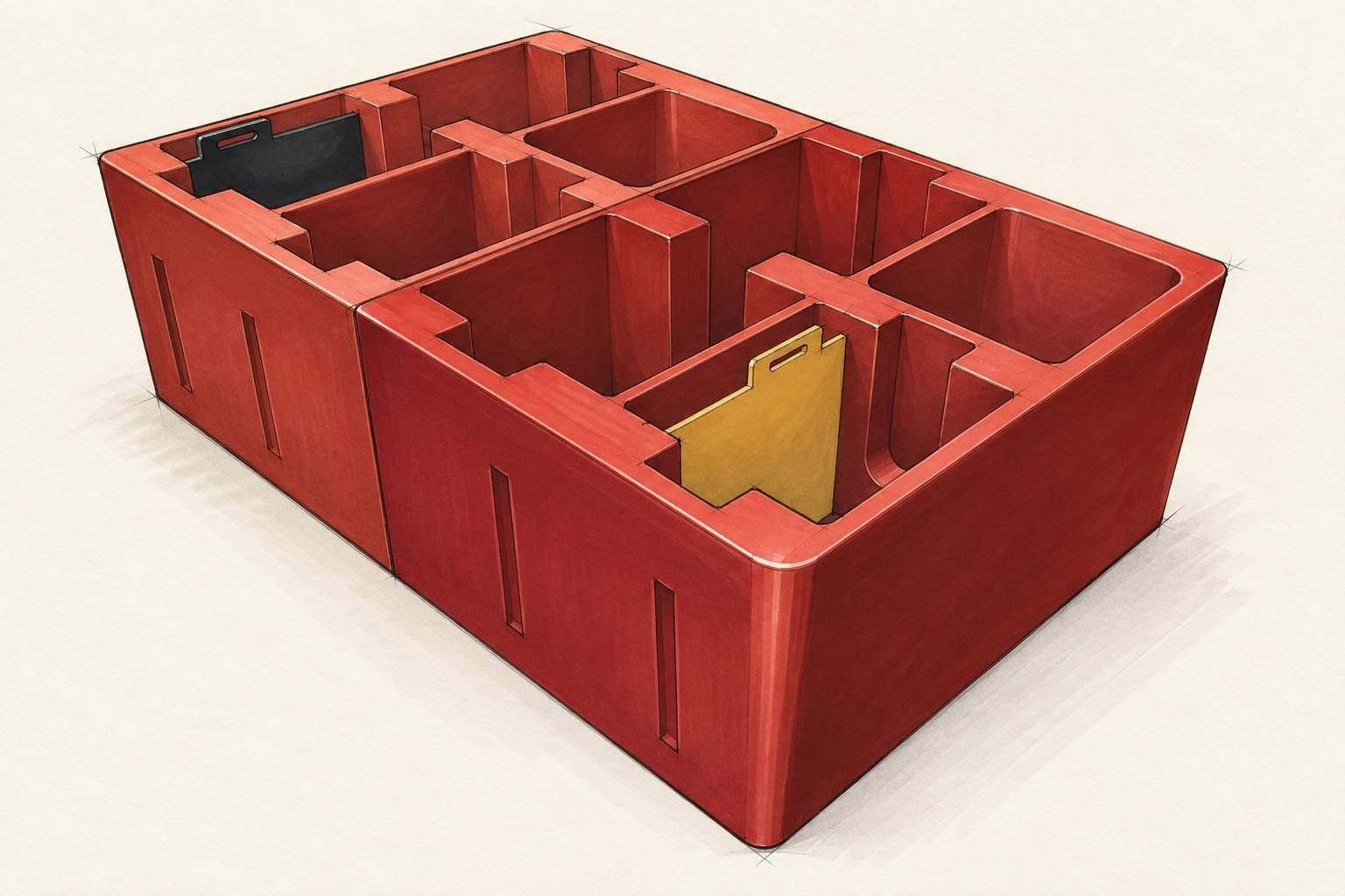 Milwaukee Packout MTG Card & Supplies Insert