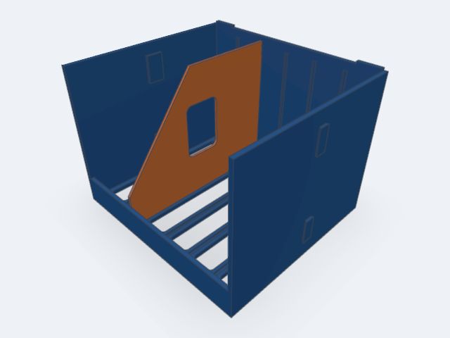 Modular Mylar Bag Shelf