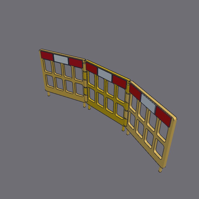 Folding Safety Barricade