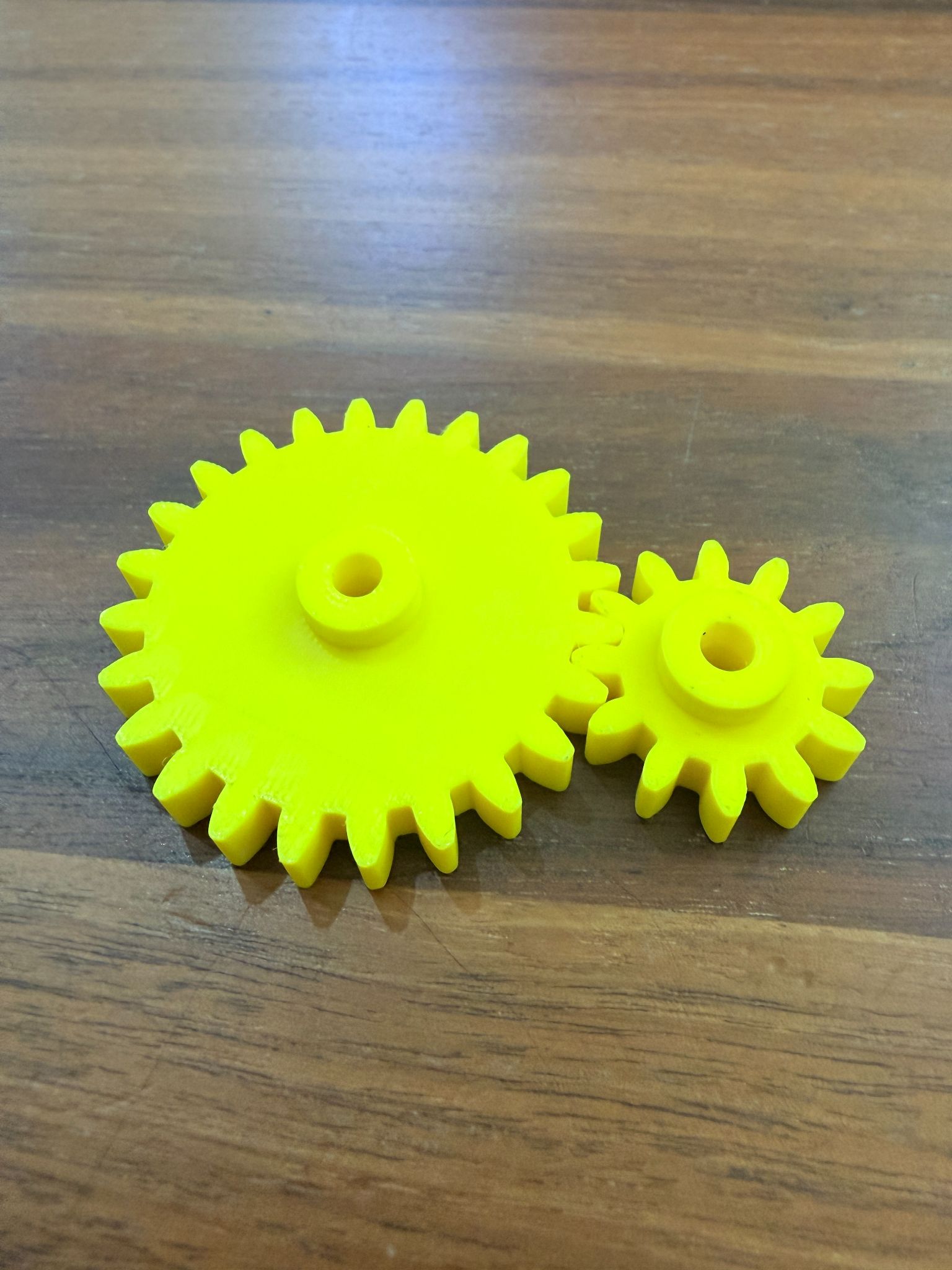 Spur gear pair