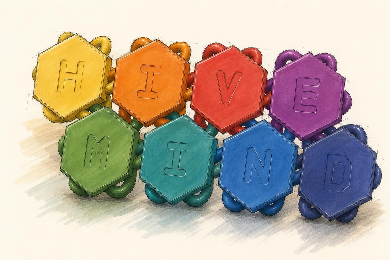 HIVE MIND Hexagonal Chain Mail