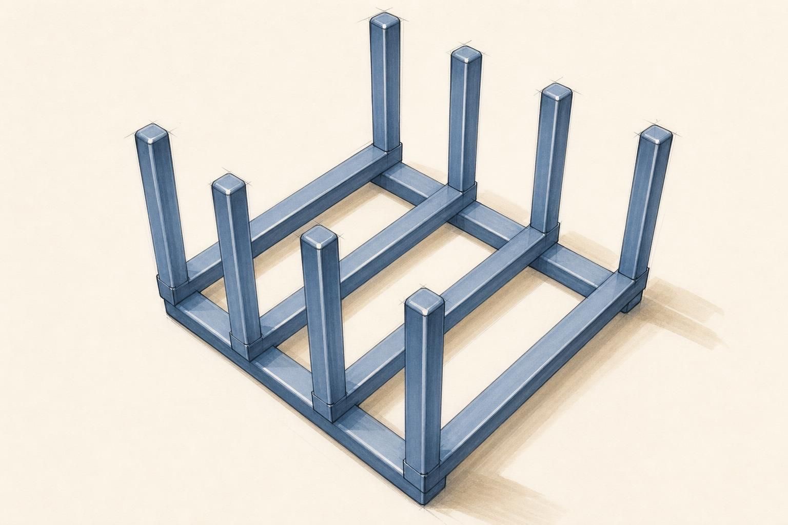 Drawer Pot Lid Holder