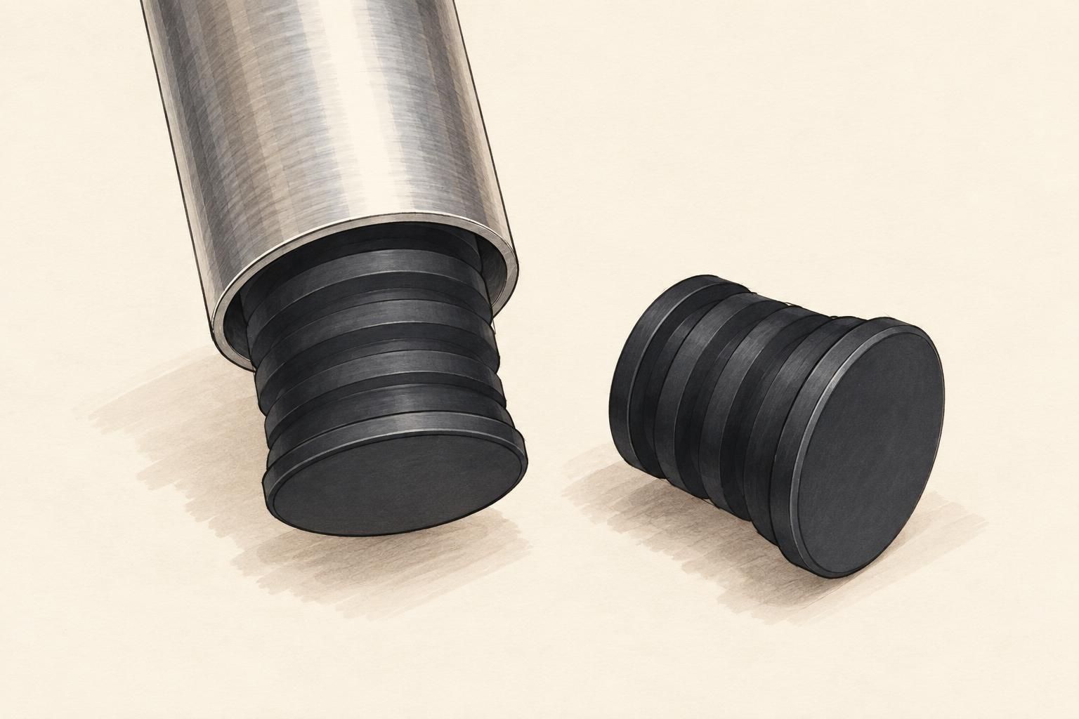 Tube end cap