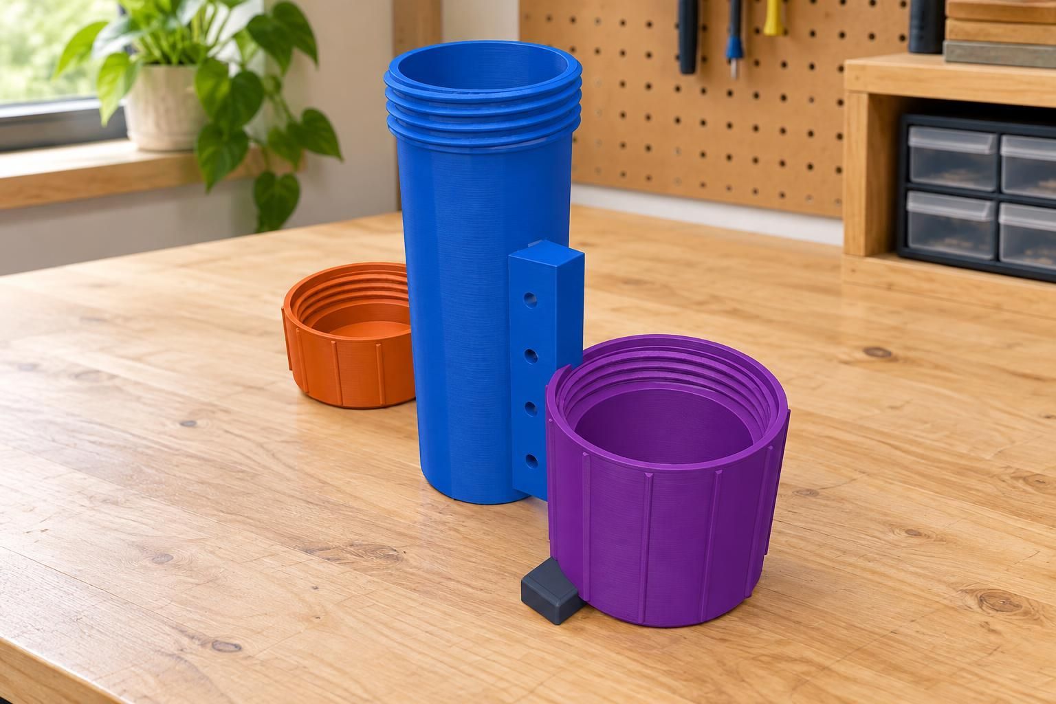 Reciprocating Saw Spray Paint Shaker
