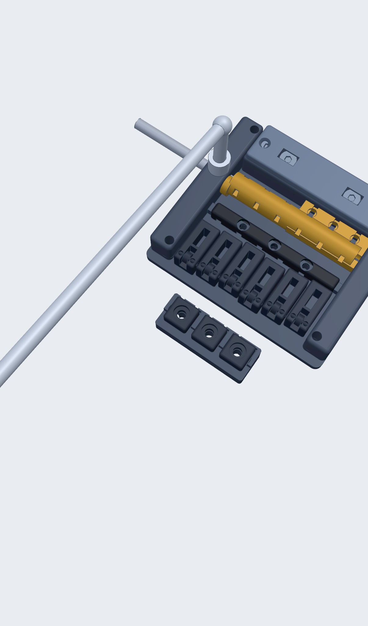 Washburn Wonderbar Tremolo System (ZIP STL Kit)