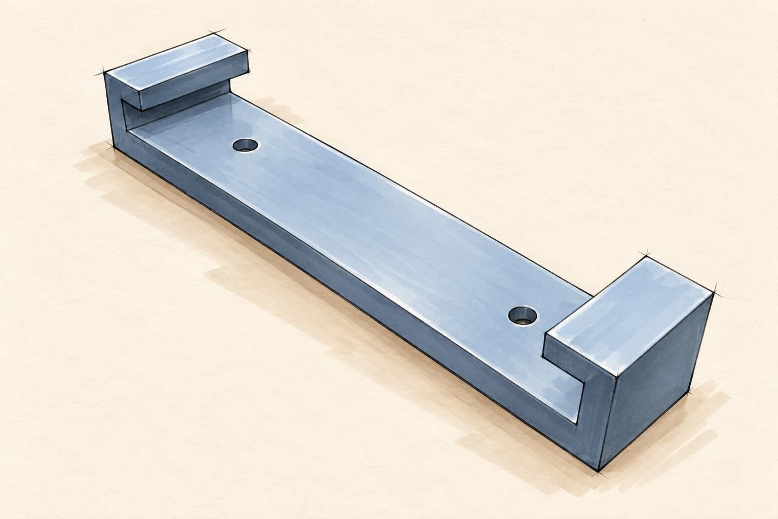 Oar Storage Bracket