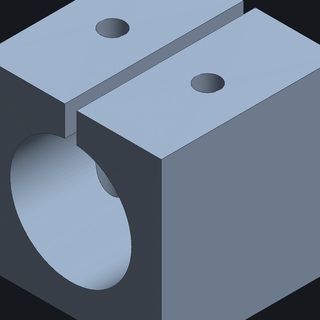 Opus 4.8's best attempt at Tube clamp