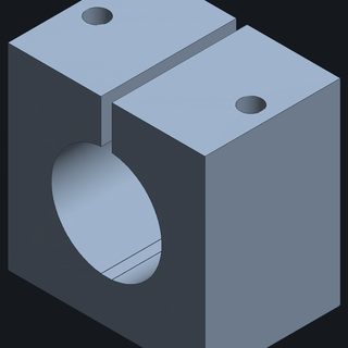 Sonnet 5's best attempt at Tube clamp