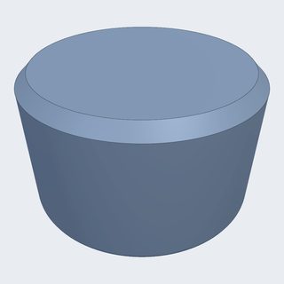 Sonnet 5.5's best attempt at Mesh rebuild freecad knob